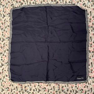 Vintage Christian Dior Silk Scarf